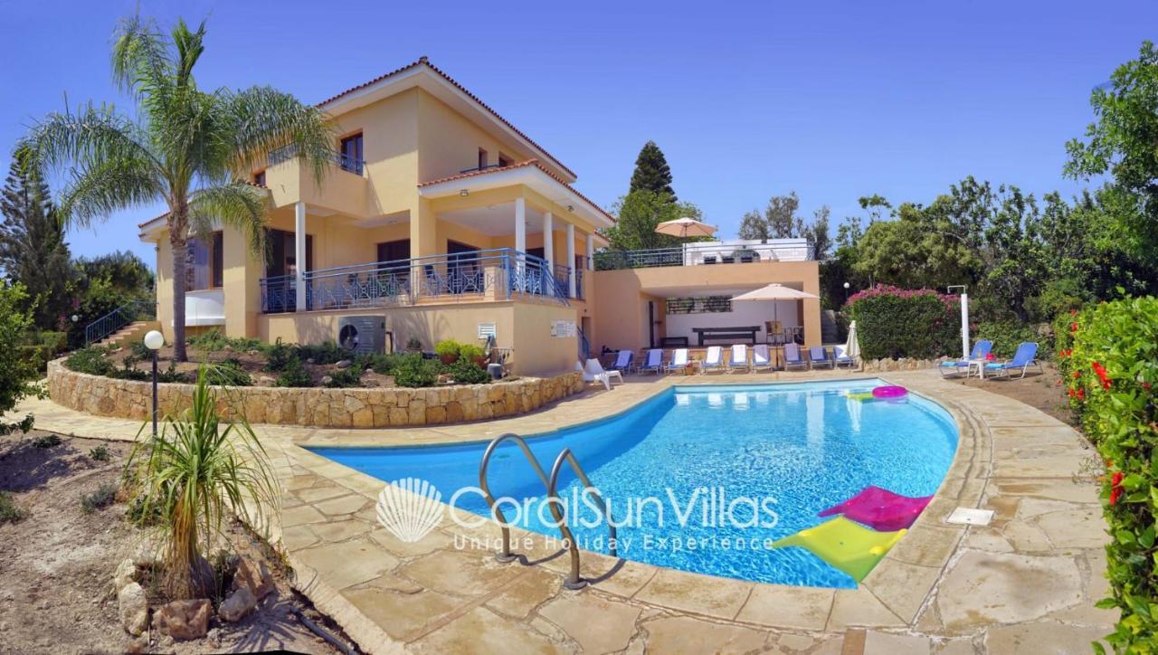 Zeus Sublime Villa 5 Bedrms Heated Pool By Coral Sun Villas, Coral Bay Bagian luar foto