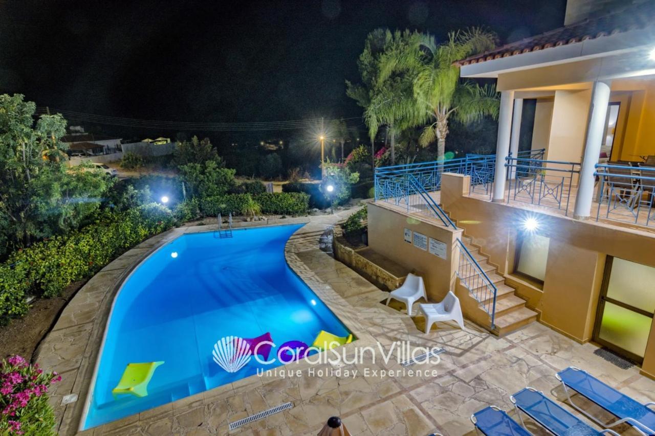 Zeus Sublime Villa 5 Bedrms Heated Pool By Coral Sun Villas, Coral Bay Bagian luar foto