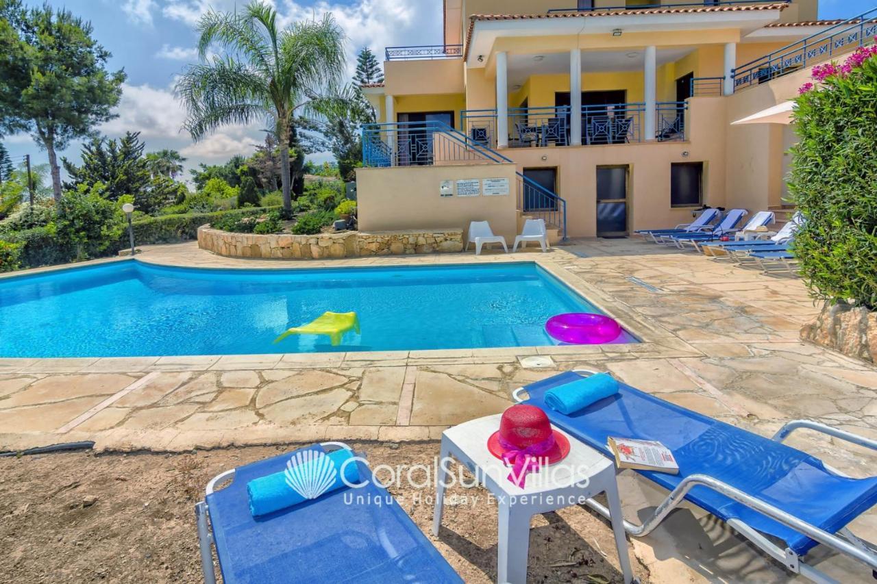 Zeus Sublime Villa 5 Bedrms Heated Pool By Coral Sun Villas, Coral Bay Bagian luar foto